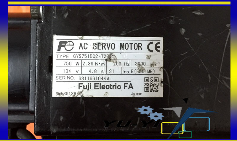 Fuji Electric Ac Servo Motor Gys Dc T Plc Dcs Servo Control Motor Power Supply Ipc Robot